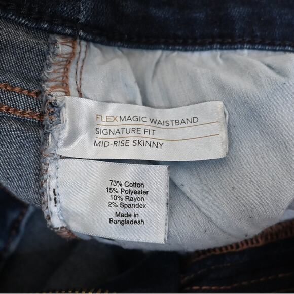 Lane Bryant Women's 20 Plus Signature Midrise Skinny Jean - Picture 10 of 10